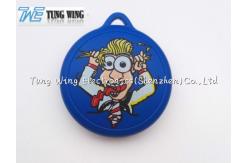 China Unique Round Music Keychain , ABS , metal novelty Sound Keychain supplier