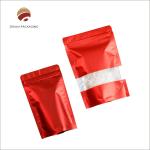 Customizable Moisture Proof Kraft Stand Up Zipper Pouch Bags Coffee Beans Bag With Zipper Or Valve for sale