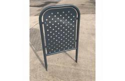 China Perforated Door Restrainer Guard With Powder Coating supplier