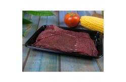 China Disposable Plastic PET Food Packaging Tray Custom Black Transparent For Meat Vegetable supplier
