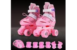 China XL XS Size PP PU Adjustable Quad Skates Single Double Row Roller Skates supplier