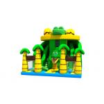 Pvc Commercial Inflatable Water Slides And Bounce House 5.5m Height for sale