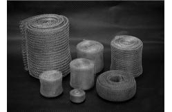 China 5mm-1m Width Knitted Wire Mesh 0.18mm Diameter For Industrial Use supplier