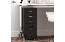 China Under Desk Vertical File Cabinet 6 Drawer Steel Document Cabinet supplier