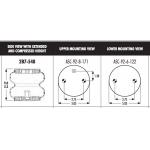 2B7-548 Goodyear Air Spring 579-92-3-526 CONTI FD110-17A775 for sale