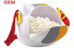 China OEM Custom New Style 3D Cute Cartoon Plastic Popcorn Bucket supplier