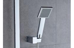 China Brass Chrome Wall Mounted Rain Shower System ROVATE With Rainfall Shower Head supplier