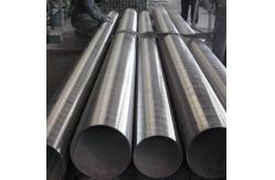 China Seamless ASTM SS Round Pipe 100mm NO.1 8K 201 304 2000mm supplier