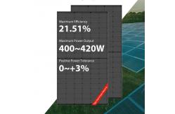China 410W Jinko Solar Full Black 415W 420W Shingled 400w Monocrystalline Solar Panel supplier