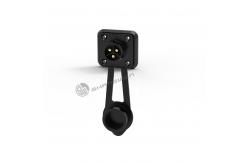 China Stable 3 Pin Waterproof Connector Socket Male Connector Electrical CE Approved supplier