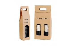 China Polishing Wine Bottle Gift Boxes UV Coating Custom Printed Wine Boxes supplier