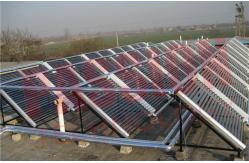 China Multi Function Solar Hot Water Collector Stainless Steel Double - Side Manifold supplier