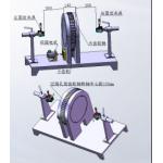 Bending Test Cable Testing Equipment , Rotary Testing Machine Three Stations for sale