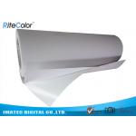 Water Resistant Matte PP Synthetic Paper , Self Adhesive Sticker Poly Poster Paper for sale