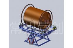 China Electric Heating Rock And Roll Rotomoulding Machines For Manufacturing Plant supplier
