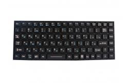 China IP67 PS2 Industrial Silicone Rubber Keyboard Dynamic Rugged Panel Mount supplier