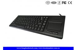 China 87 Keys Plastic Industrial Keyboard With Optical Touchpad , USB Or PS / 2 supplier
