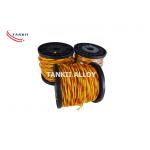 Glass Fiber Insulated Thermocouple Compensating Cable 0.711mm for sale