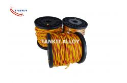 China Glass Fiber Insulated Thermocouple Compensating Cable 0.711mm supplier