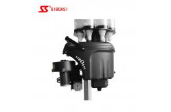 China Vertical Elevation Adjustable Badminton Shooting Machine Auto Lifting Column supplier