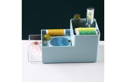 China Creative Pen Holder Plastic PS Desktop Storage Box For Students supplier