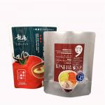 50um To 200um Custom Plastic Bags For Food With Euro Hole And Window PA for sale