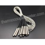 Diameter 10MM Cartridge Heaters With Internally Connected Fiberglass Leads for sale