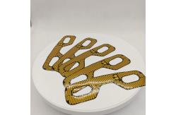 China Polyimide Flexible Heating Pad , Graphene Heating Element For Aluminum Heating Plate supplier