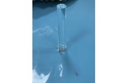 China Light Guide High Purity Quartz Glass Rod Diameter 22mm Total Length 121.5mm supplier