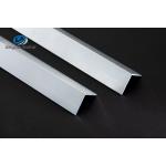 6063 Aluminum Angle Profiles 2.5m Length Matt Silver Mill Finish