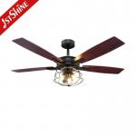 1stshine Ceiling Fan with MDF Wood Blades and Remote Control Traditional Design 10-