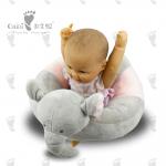 Stuffed Baby Infant Sitting Chair Warm Elephant Plush Animal Seat 53cm for sale