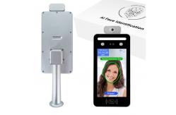 China 8 Inch Facial Recognition Access Control System Body Temperature Detection Measuring supplier