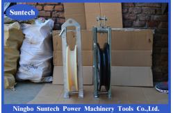 China Conductor Wire Rope Pulley Block Transmission Line Stringing Blocks supplier