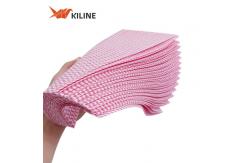 China 100% Viscose Reusable Kitchen Towel Roll , Multitask Cleaning Colour Coded Cloths supplier