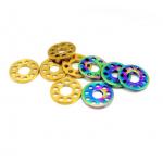 Customized titanium gr5 washers for automobile and bike for sale