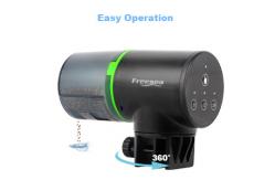 China Vacation Timer Aquarium Automatic Feeder For Electric Adjustable Fish Food Dispenser supplier