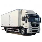 Customized 6.2M Dongfeng 4x2 RefrigeratorTruck Freeze Van Transportation Truck With Hydraulic Lift Gate for sale
