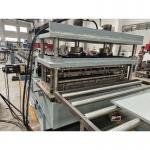 0.5mm Aluminum Rack Roll Forming Machine PLC Control Automation Box Cover for sale