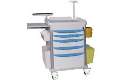China ODM Aluminum Nursing Trolley Crash Medical Emergency Cart supplier