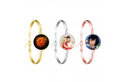 China Women Jewelry Elegant Sublimation Bracelet Blanks DIY Custom Sublimation Charm Bracelets supplier