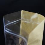 Recyclable Three Side Seal Eco Stand Up Pouches With Transparent Window