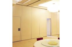 China Retractable Temporary Operable Sound Proof Sliding Partition Walls Panel Width 500 mm supplier