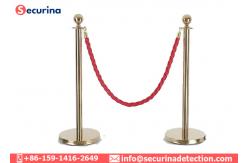 China 1500mm Length Crowd Control Barrier Bank Safety Belt Stanchion Queue Pole Stanchion supplier