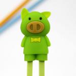 Silicone Pig Shaped Tableware Helper Chopsticks Holders Chopsticks Head For Kids