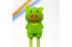 China Silicone Pig Shaped Tableware Helper Chopsticks Holders Chopsticks Head For Kids supplier