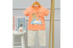 China Comfortable Boys And Girls Ice Silk Age 8 Pyjamas Cotton Round Neck supplier