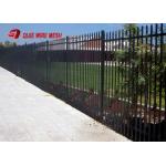Powder Coated Wire Mesh Fence Panels Pregalvanized Spear Top Security Garrison