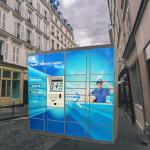 Winnsen Electronic Automated Buy Parcel Delivery Lockers with QR Code Scanner and Camera
