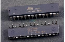 China Embedded Atmel Low Signal Relays ATMEGA8-16PU 3 - 24V DC For Clock supplier